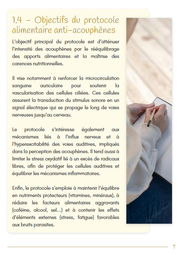Protocole Alimentaire Anti-Acouphènes - Page 7