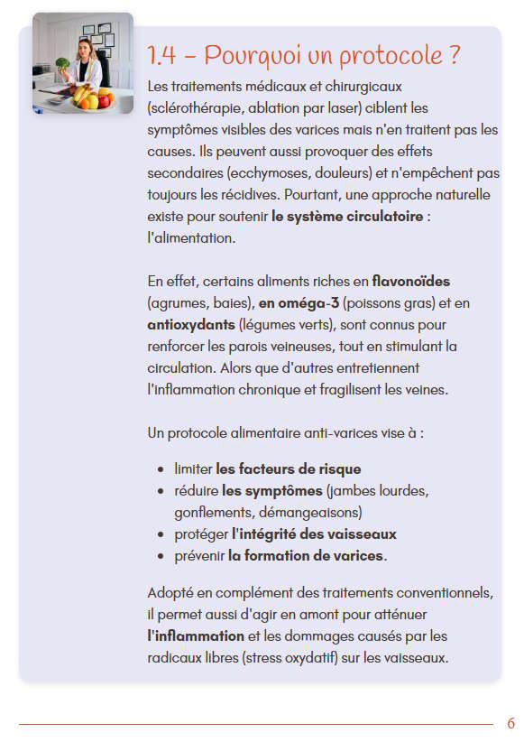 Protocole Alimentaire Anti-Varices - Page 6